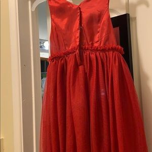 Girls Red dress